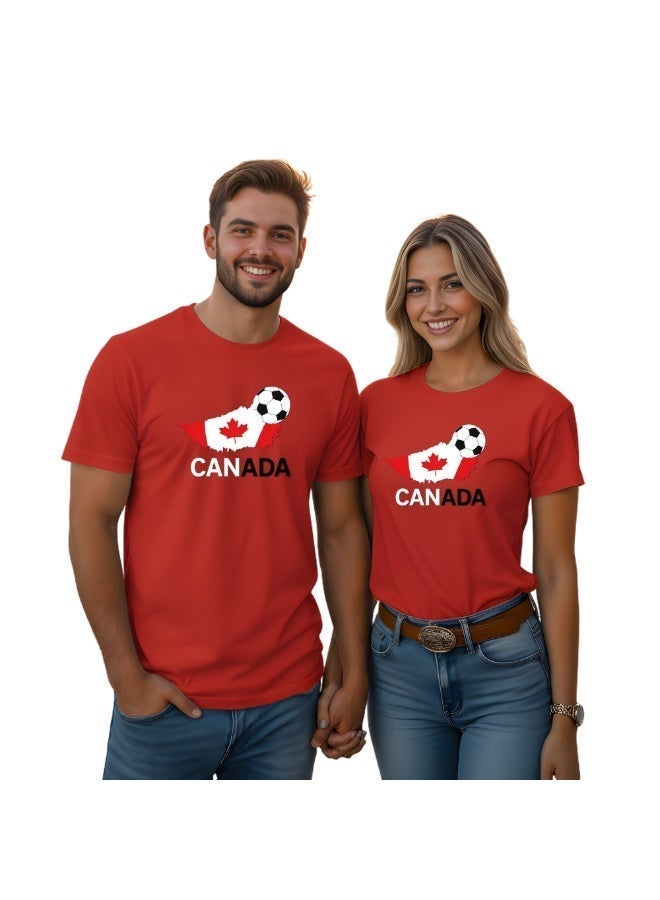 برينت شوب فور مي كندا لكرة القدم فريق العالم المشجعين مطبوعة Dryfit تي شيرت دعم فريق كرة القدم فريق جيرسي تي شيرت للرجال | النساء | الاطفال للفوز بالكأس - Image 2